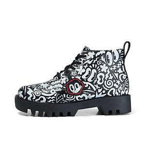 Adult Women's Kizziie Hi X Hattie Stewart Leather Black - 3