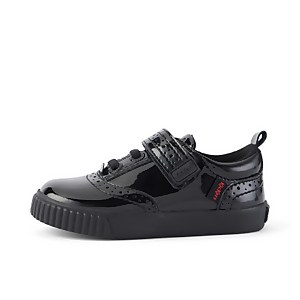 Infant Girls Tovni Brogue Shoe Patent Leather Black