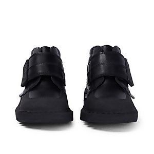 Infant Boys Kick Mid Scuff Leather Black