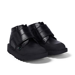 Infant Boys Kick Mid Scuff Leather Black