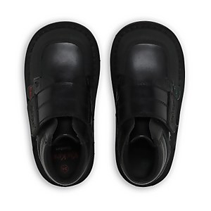 Infant Boys Kick Mid Scuff Leather Black