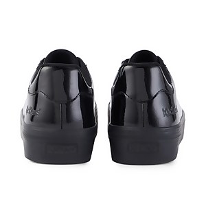 Youth Womens Tovni Stack Patent Leather Black