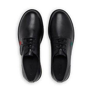 Youth Mens Finley Lo Leather Black
