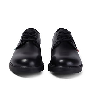 Youth Mens Finley Lo Leather Black