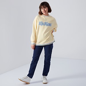 Women's Brushed Back Sweatshirt Cream