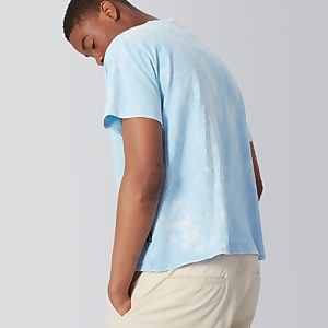 Men's Short Sleeve Splat T-shirt Blue