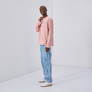 Men's Long Sleeved T-shirt Pink