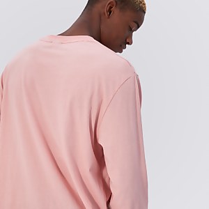 Men's Long Sleeved T-shirt Pink