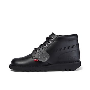 Adult Womens Kick Hi Leather Black - 3