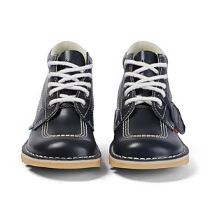 Adult Womens Kick Hi Leather Navy