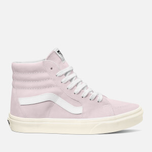 Vans hot pink high tops discount