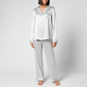 ESPA Home Silk Pyjamas - Moonlight Grey - XS