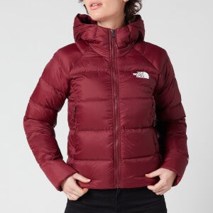 north face red parka womens