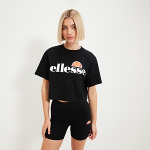Crop-T-Shirt Alberta für Damen Schwarz