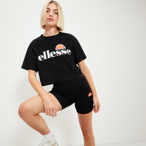 Women's Alberta Cropped Tee Black - 6