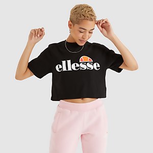 Women\'s Alberta Cropped T-Shirt Black | Ellesse