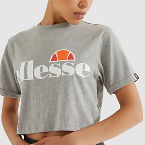 Women's Alberta Cropped T-Shirt Grey Marl