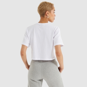 Women's Alberta Cropped Tee White
