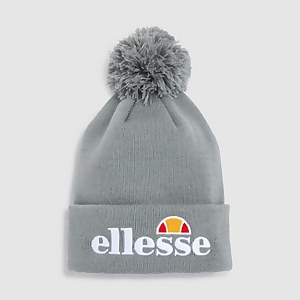 Velly Pom Pom Beanie Grey - One Size