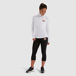 Sofira 1/4 Zip Top White für Damen