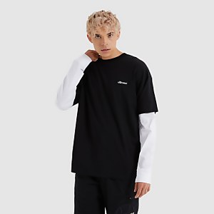 Men's Doubled LS T-Shirt Black - XS