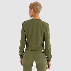 Women's Taner Crop T-Shirt Khaki