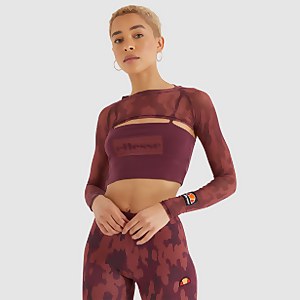 Women's Darol Crop T-Shirt Dark Purple - 6
