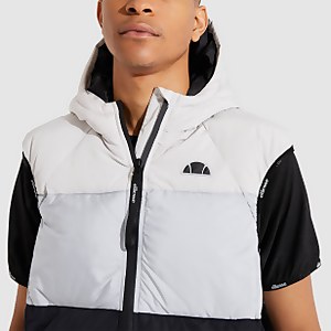 Apice Gilet Light Grey/Black