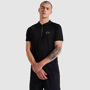 Men's Rischio Polo Shirt Black - XS