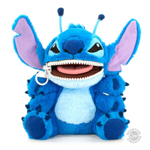 Quantum Mechanix Lilo & Stitch Zippermouth Plush - Stitch Toys