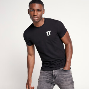 11 Degrees Core Muscle Fit T-Shirt – Black