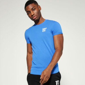 11 Degrees Core Muscle Fit T-Shirt – Skydiver Blue