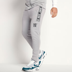 Taped Joggers Skinny Fit – Silver / White / Black