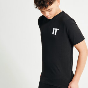 11 Degrees Junior Core T Shirt Black 11 Degrees