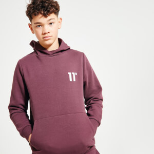 11 Degrees Junior Core Pullover Hoodie – Mulled Red