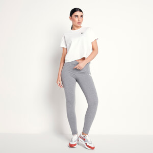 Leggings Logo - Mid Grey Marl