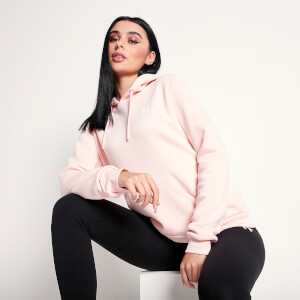 11 Degrees Womens Core Pullover Hoodie – Chalk Pink