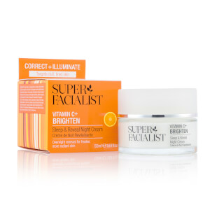 Super Facialist Vitamin C+ Brighten Sleep and Reveal Night Cream - 50ml