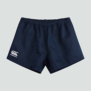 Womens Professional Poly Shorts Navy