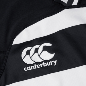 CANTERBURY VAPODRI EVADER HOOPED JSY AF BLK/WHT