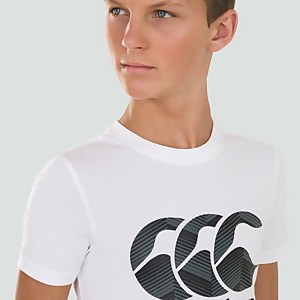 Junior Unisex CCC Logo Tee White
