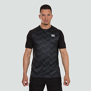 MENS VAPODRI SUPERLIGHT TEE BLACK - XS