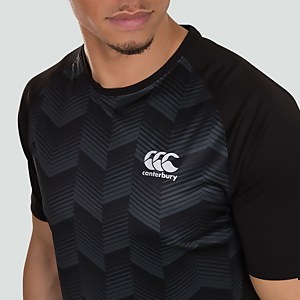 CANTERBURY VAPODRI S.LIGHT GRP TEE F&B AM METEORITE