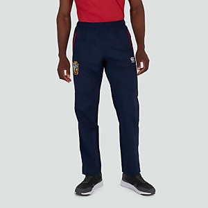 MENS BRITISH & IRISH LIONS TAPE PRESENTATION PANTS BLUE RED - XS
