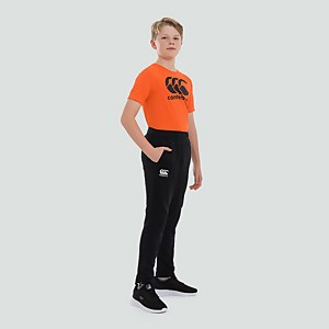 Junior Unisex Vapodri Poly Knit Pants Black