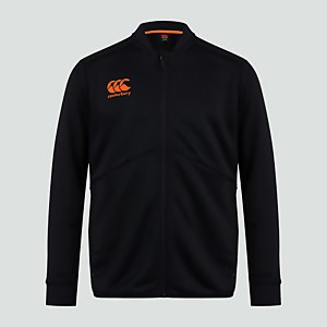 Junior Unisex Full Zip Track Jacket Black