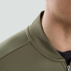 Mens Full Zip Track Jacket Green