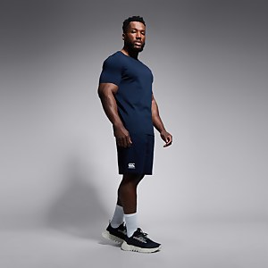 Mens Cotton Shorts Navy