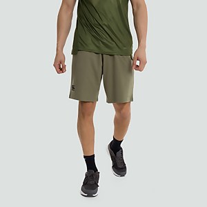 Mens Cotton Shorts Green
