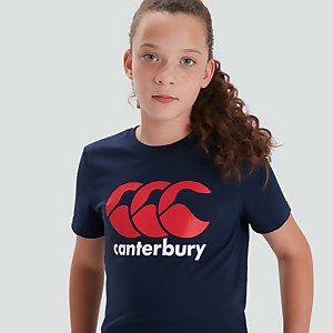Junior Unisex CCC Logo Tee Navy